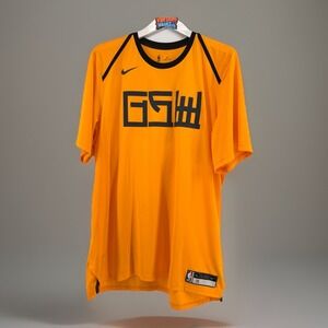 Nike NBA Warriors Chinese New Year "The Bay" Dri-FIT Shooting Shirt Men's XL